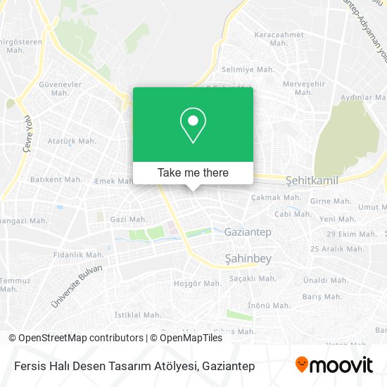 Fersis Halı Desen Tasarım Atölyesi map