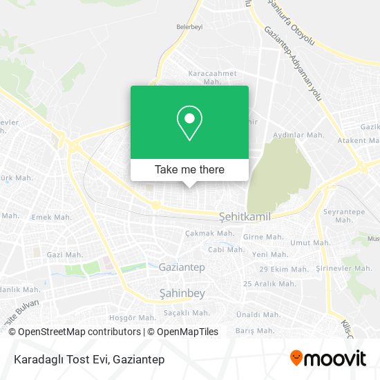 Karadaglı Tost Evi map