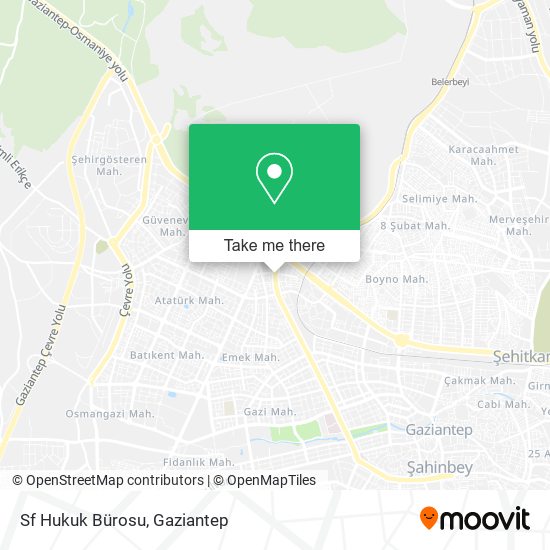 Sf Hukuk Bürosu map