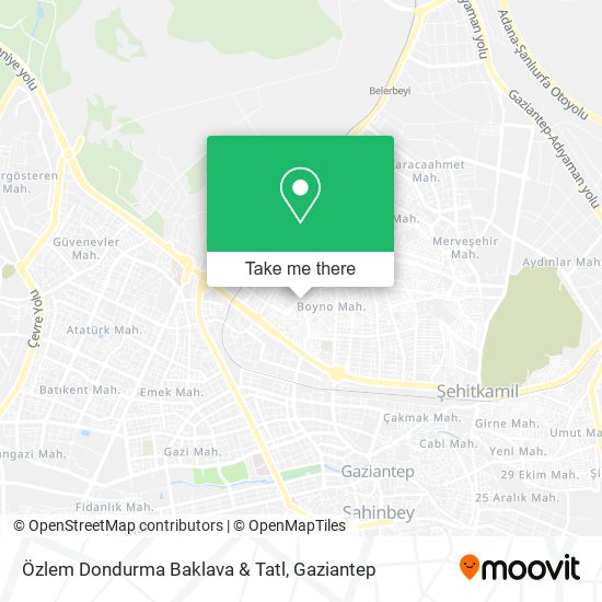 Özlem Dondurma Baklava & Tatl map