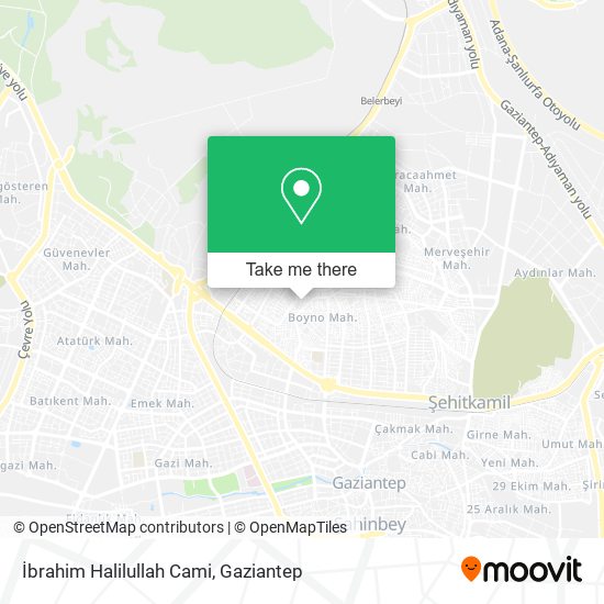 İbrahim Halilullah Cami map
