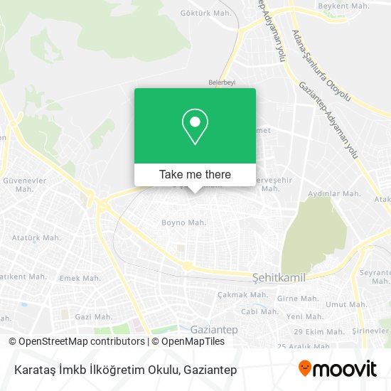 Karataş İmkb İlköğretim Okulu map