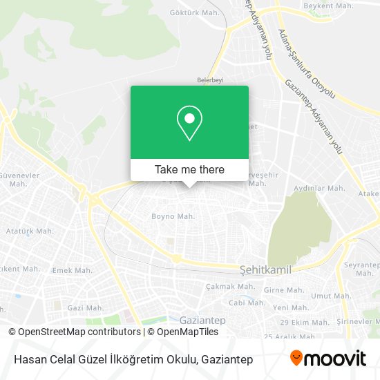 Hasan Celal Güzel İlköğretim Okulu map