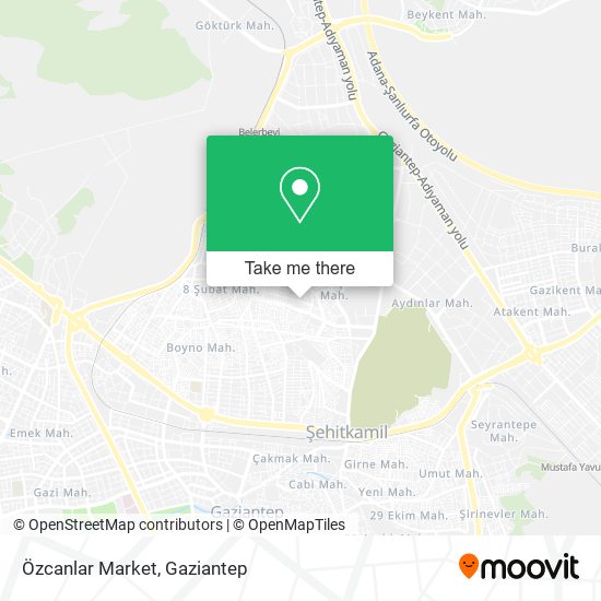Özcanlar Market map