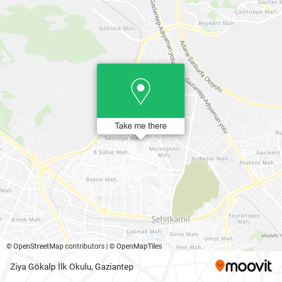 Ziya Gökalp İlk Okulu map
