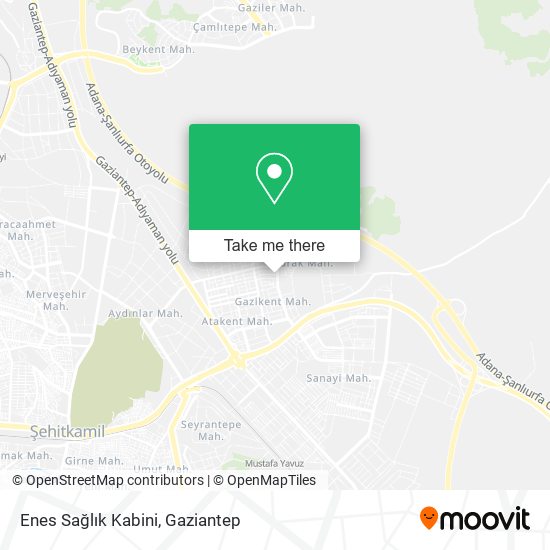 Enes Sağlık Kabini map