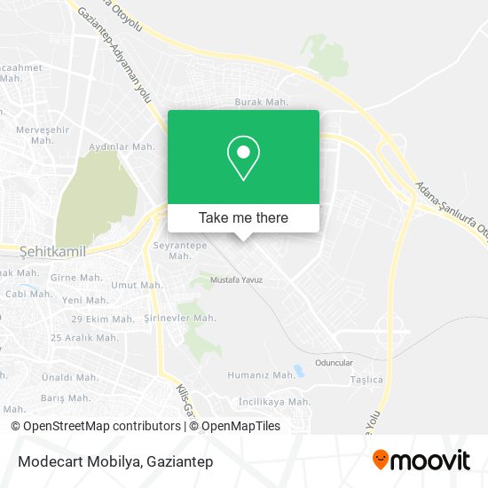 Modecart Mobilya map