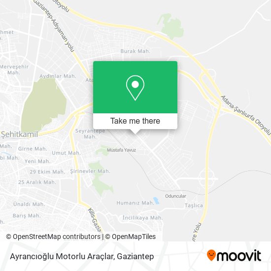 Ayrancıoğlu Motorlu Araçlar map