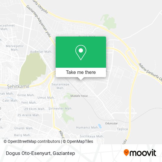Dogus Oto-Esenyurt map