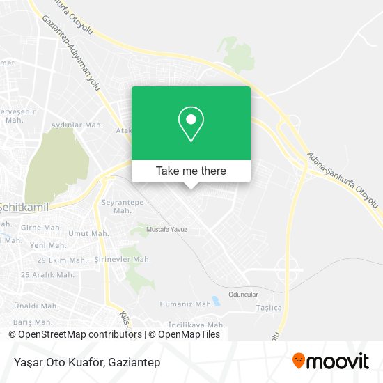 Yaşar Oto Kuaför map