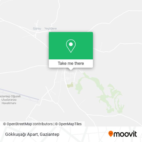 Gökkuşağı Apart map