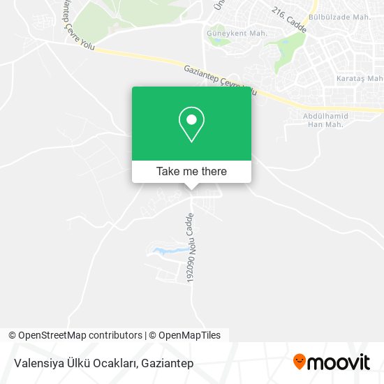 Valensiya Ülkü Ocakları map
