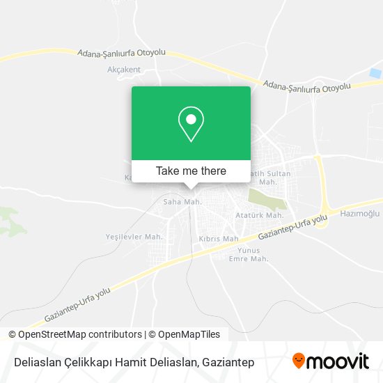 Deliaslan Çelikkapı Hamit Deliaslan map