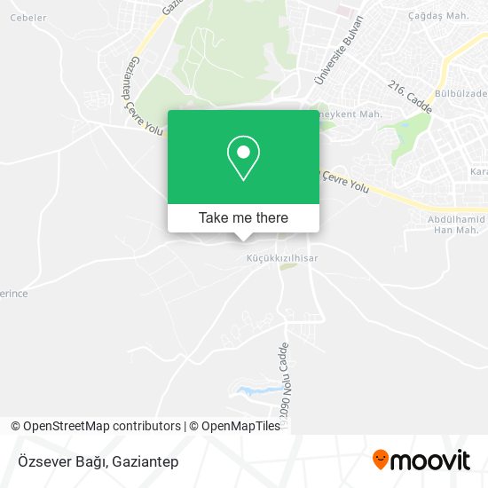 Özsever Bağı map