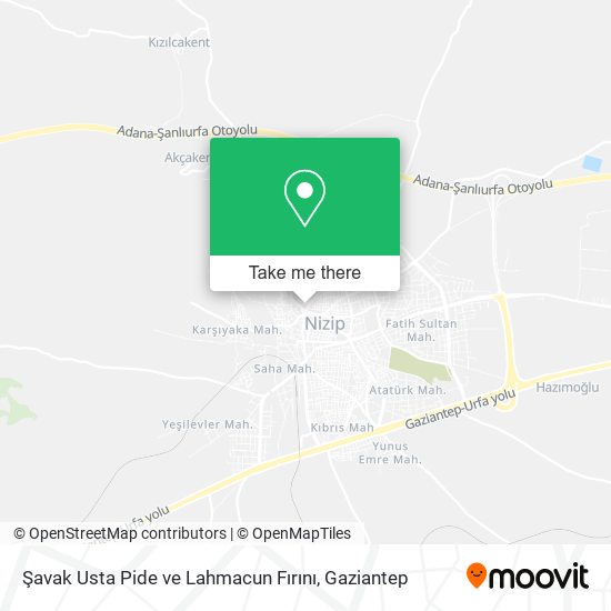 Şavak Usta Pide ve Lahmacun Fırını map