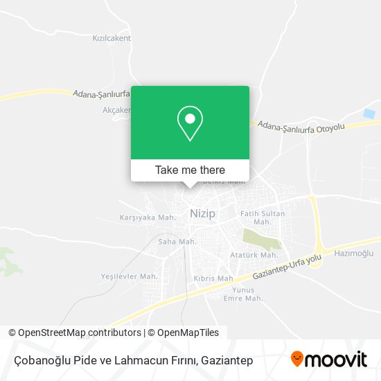Çobanoğlu Pide ve Lahmacun Fırını map