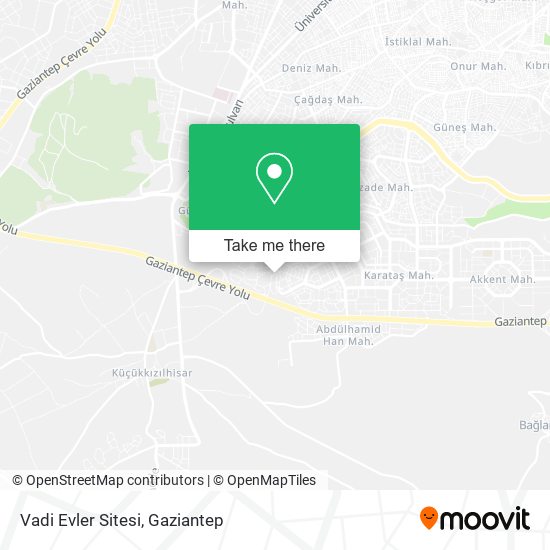 Vadi Evler Sitesi map