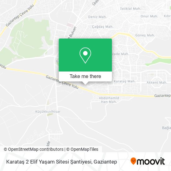 Karataş 2 Elif Yaşam Sitesi Şantiyesi map