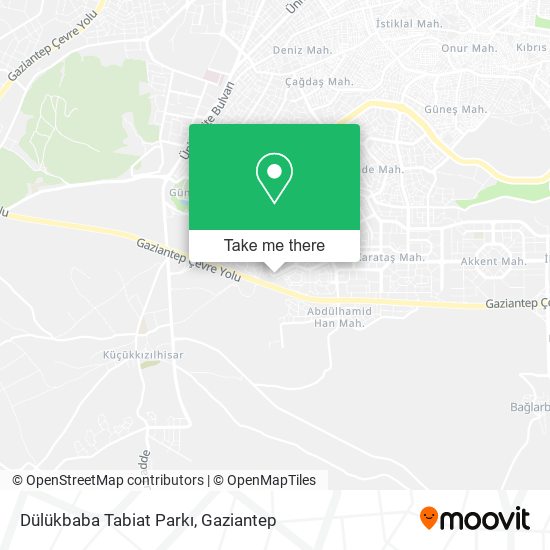 Dülükbaba Tabiat Parkı map