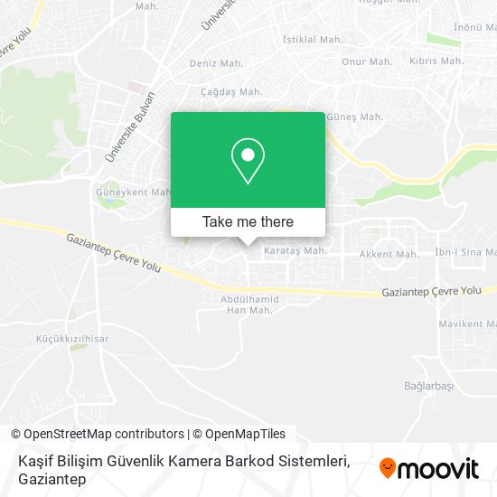 Kaşif Bilişim Güvenlik Kamera Barkod Sistemleri map
