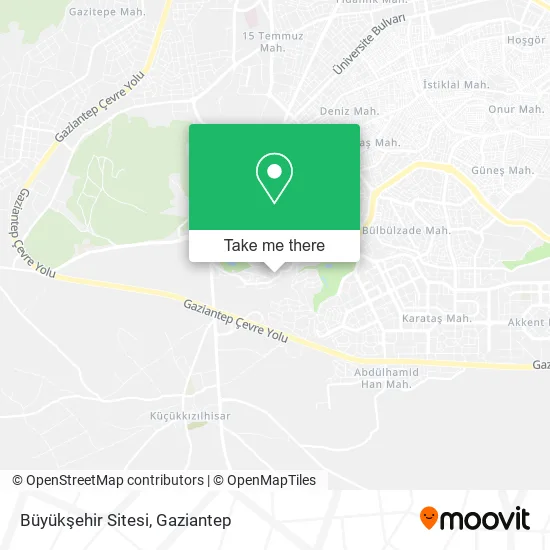 Büyükşehir Sitesi map