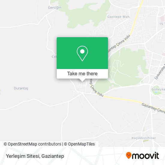 Yerleşim Sitesi map