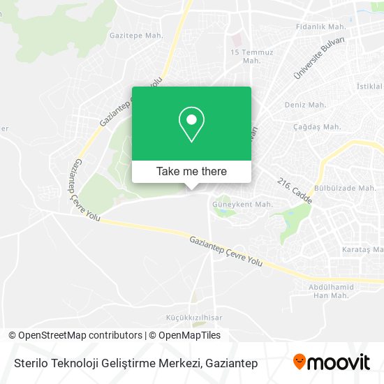 Sterilo Teknoloji Geliştirme Merkezi map