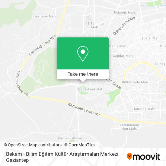 Bekam - Bilim Eğitim Kültür Araştırmaları Merkezi map