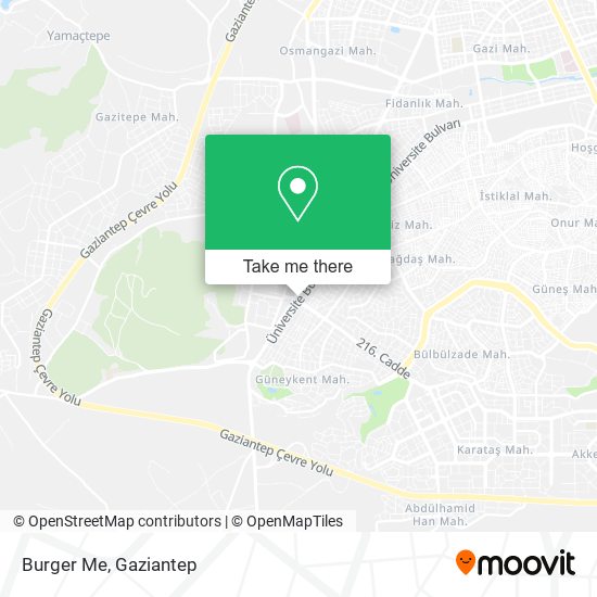 Burger Me map