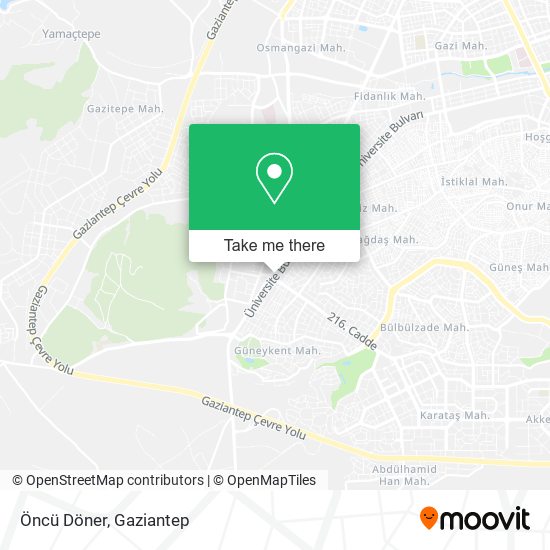 Öncü Döner map