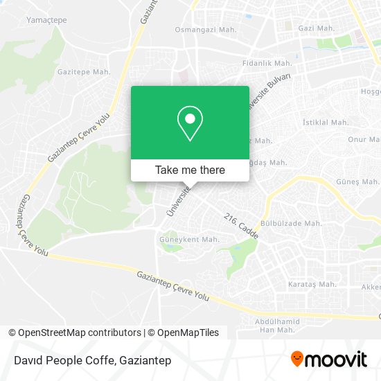 Davıd People Coffe map