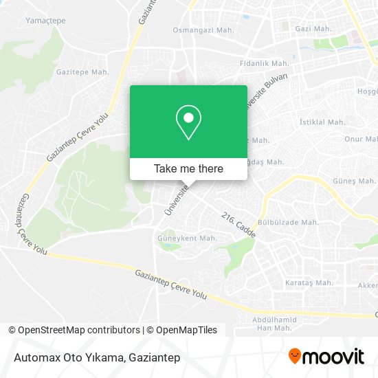 Automax Oto Yıkama map