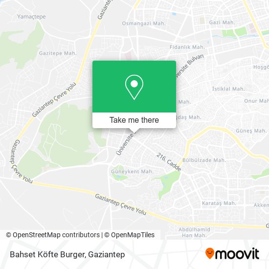 Bahset Köfte Burger map
