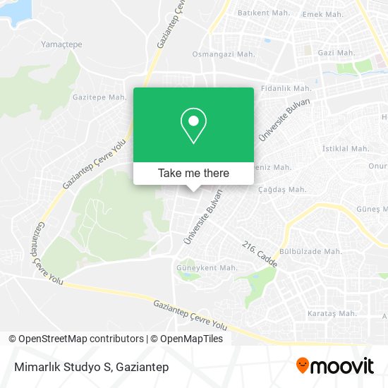 Mimarlık Studyo S map