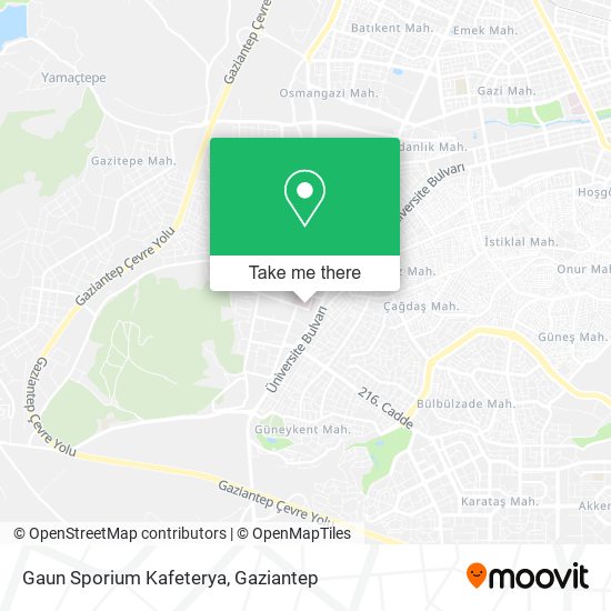 Gaun Sporium Kafeterya map