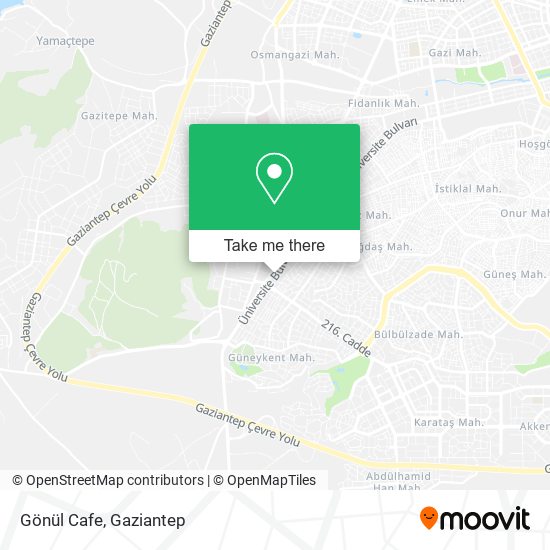 Gönül Cafe map