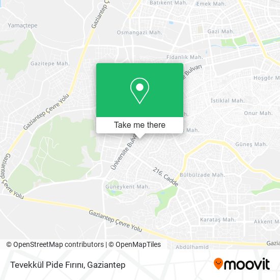 Tevekkül Pide Fırını map