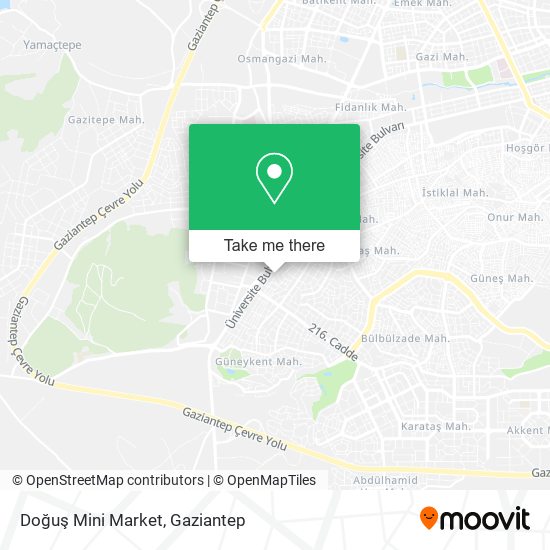 Doğuş Mini Market map