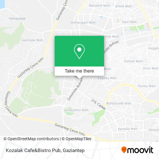 Kozalak Cafe&Bistro Pub map