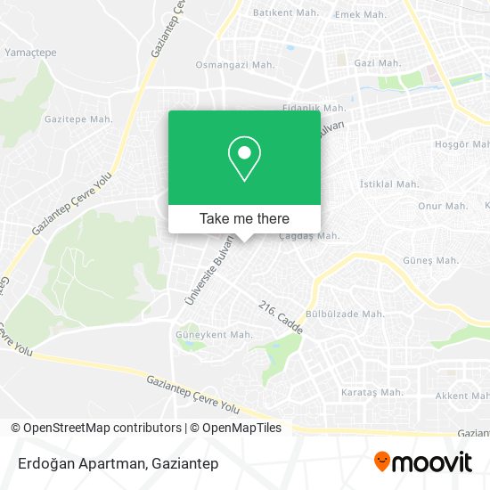 Erdoğan Apartman map