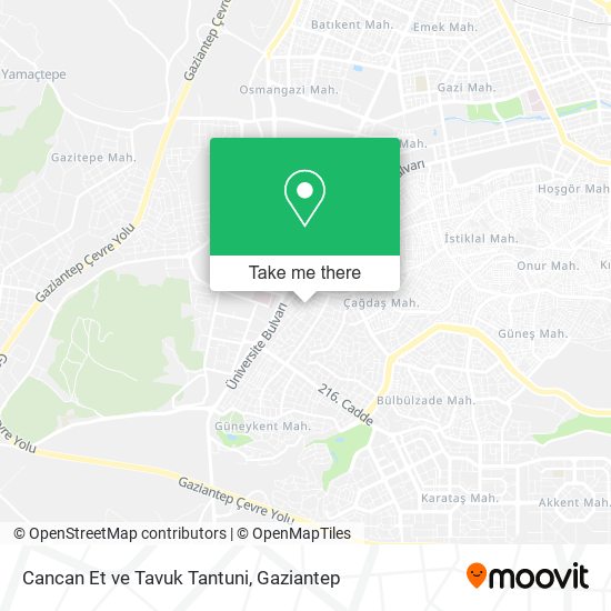 Cancan Et ve Tavuk Tantuni map