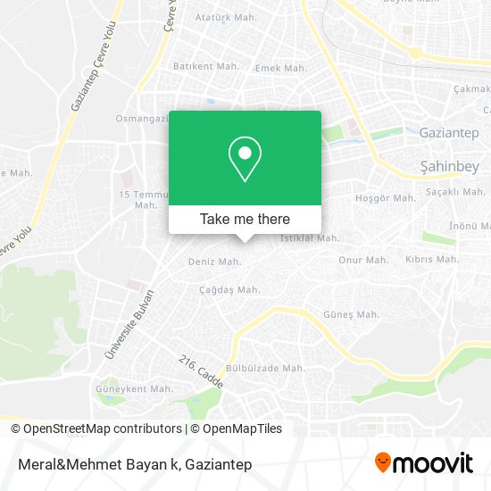 Meral&Mehmet Bayan k map