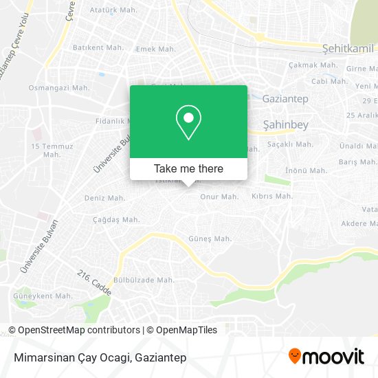 Mimarsinan Çay Ocagi map