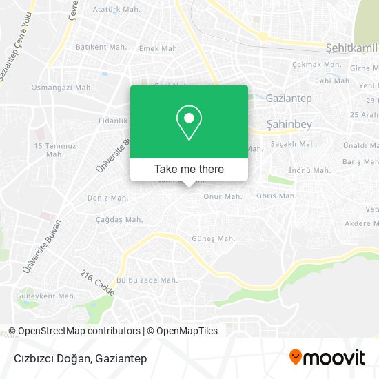 Cızbızcı Doğan map