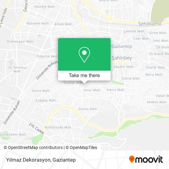 Yılmaz Dekorasyon map