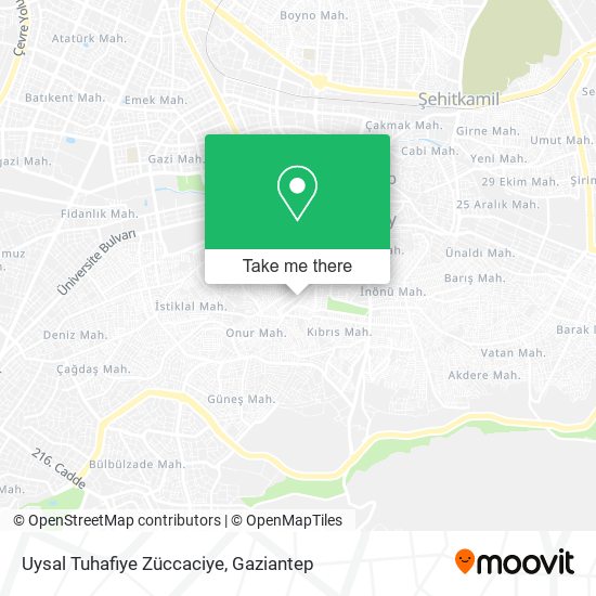Uysal Tuhafiye Züccaciye map