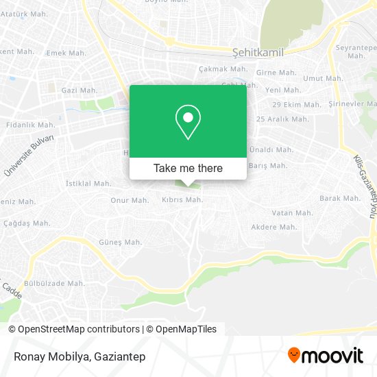 Ronay Mobilya map