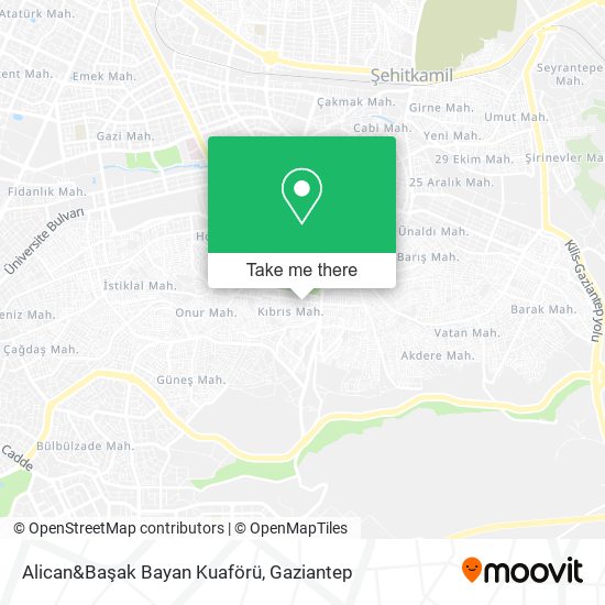 Alican&Başak Bayan Kuaförü map