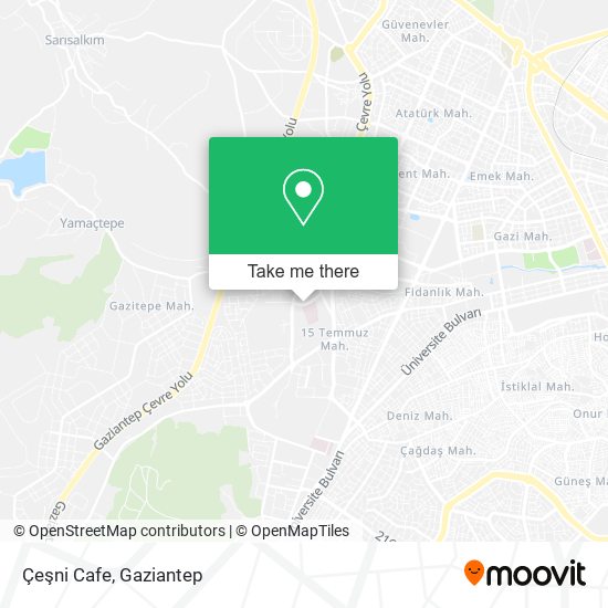 Çeşni Cafe map