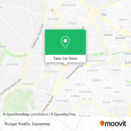 Ruzgar Kuafor map